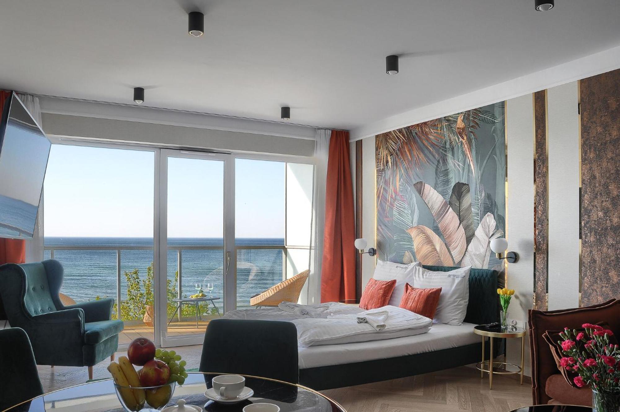 Apartament Z Widokiem Na Morze- Ustronie Apartments Nadmorski Luksus Apartamenty Ustronie Morskie Esterno foto