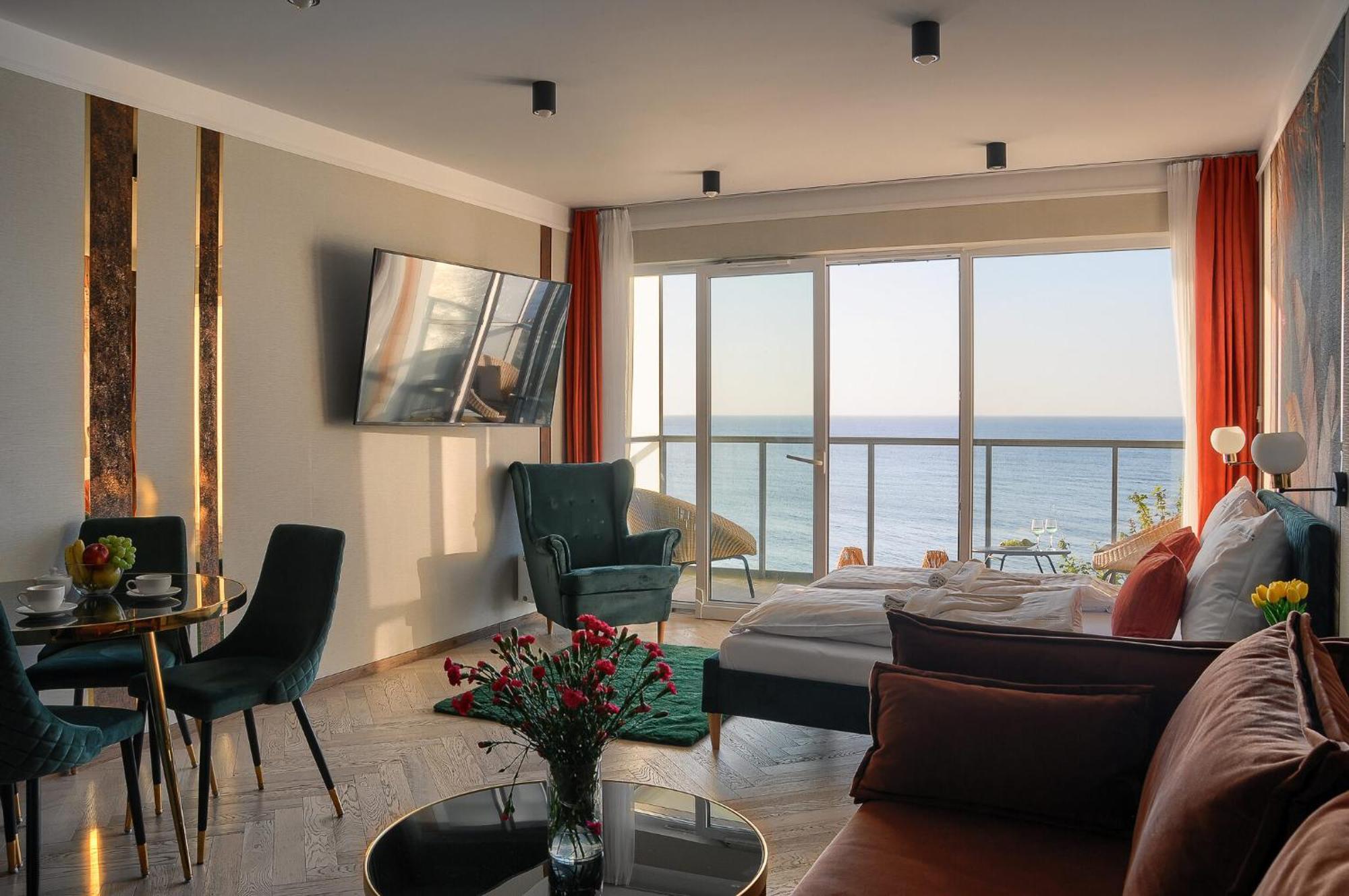 Apartament Z Widokiem Na Morze- Ustronie Apartments Nadmorski Luksus Apartamenty Ustronie Morskie Esterno foto